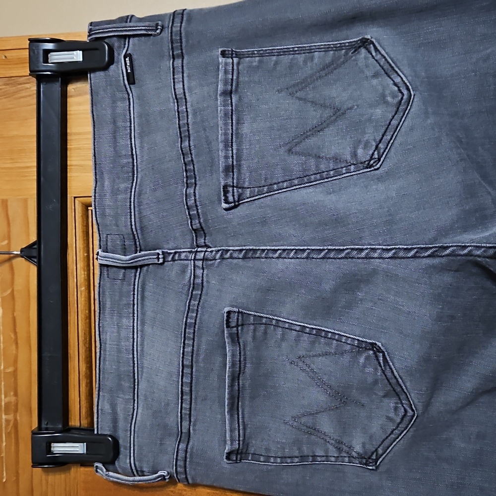 Mother The Insider Crop Step Fray Denim Jeans - Picture 8 of 13